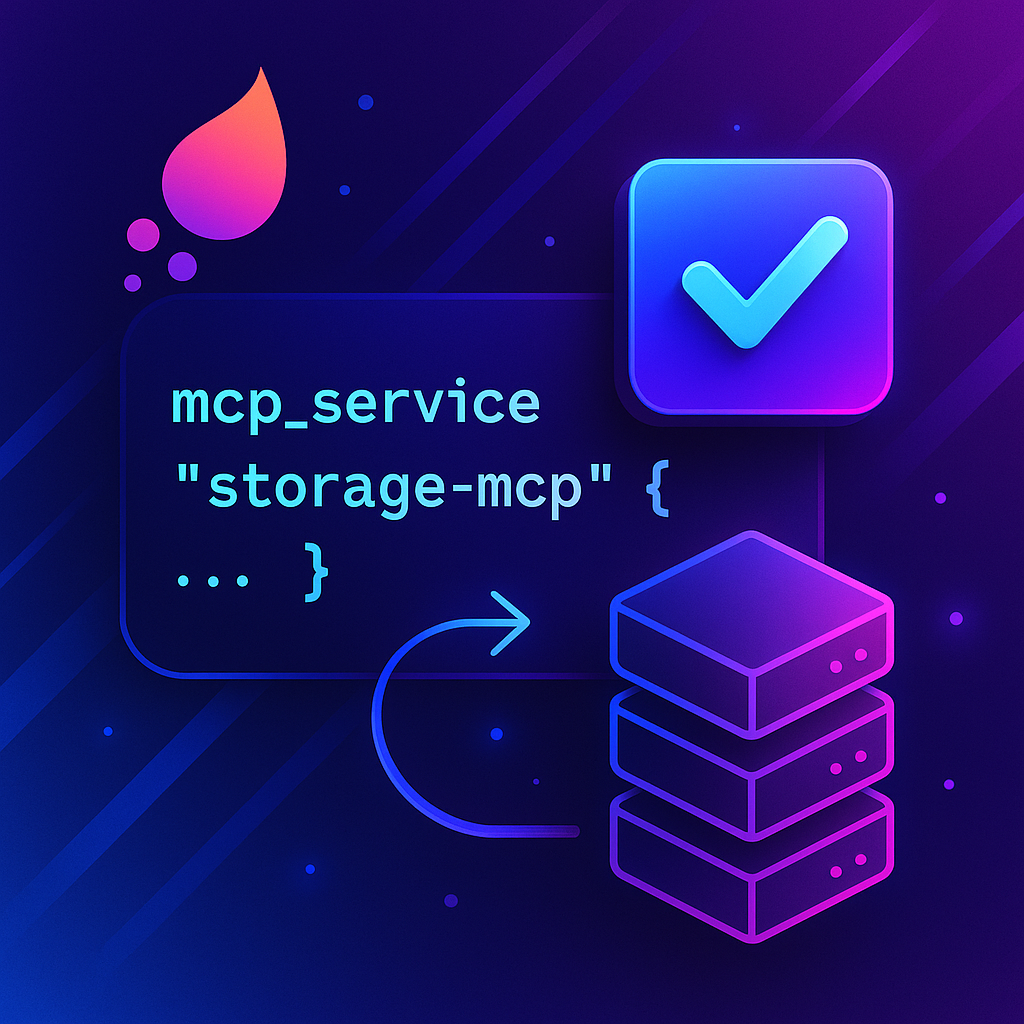 LiquidMetal Raindrop MCP image showing how users can quickly deploy an MCP server